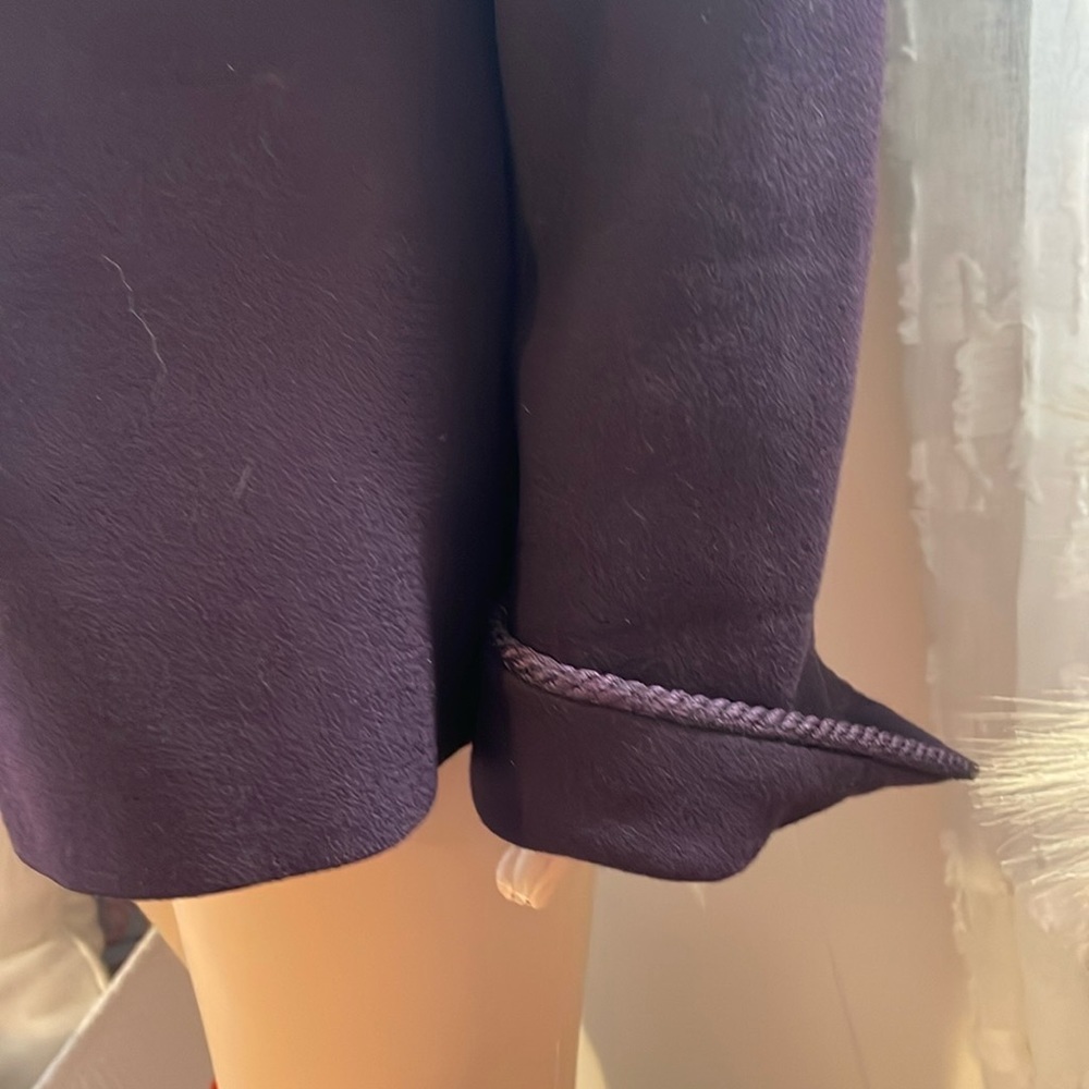 Vintage Christian Dior Double-Breasted Purple Blazer - Picture 4 of 14